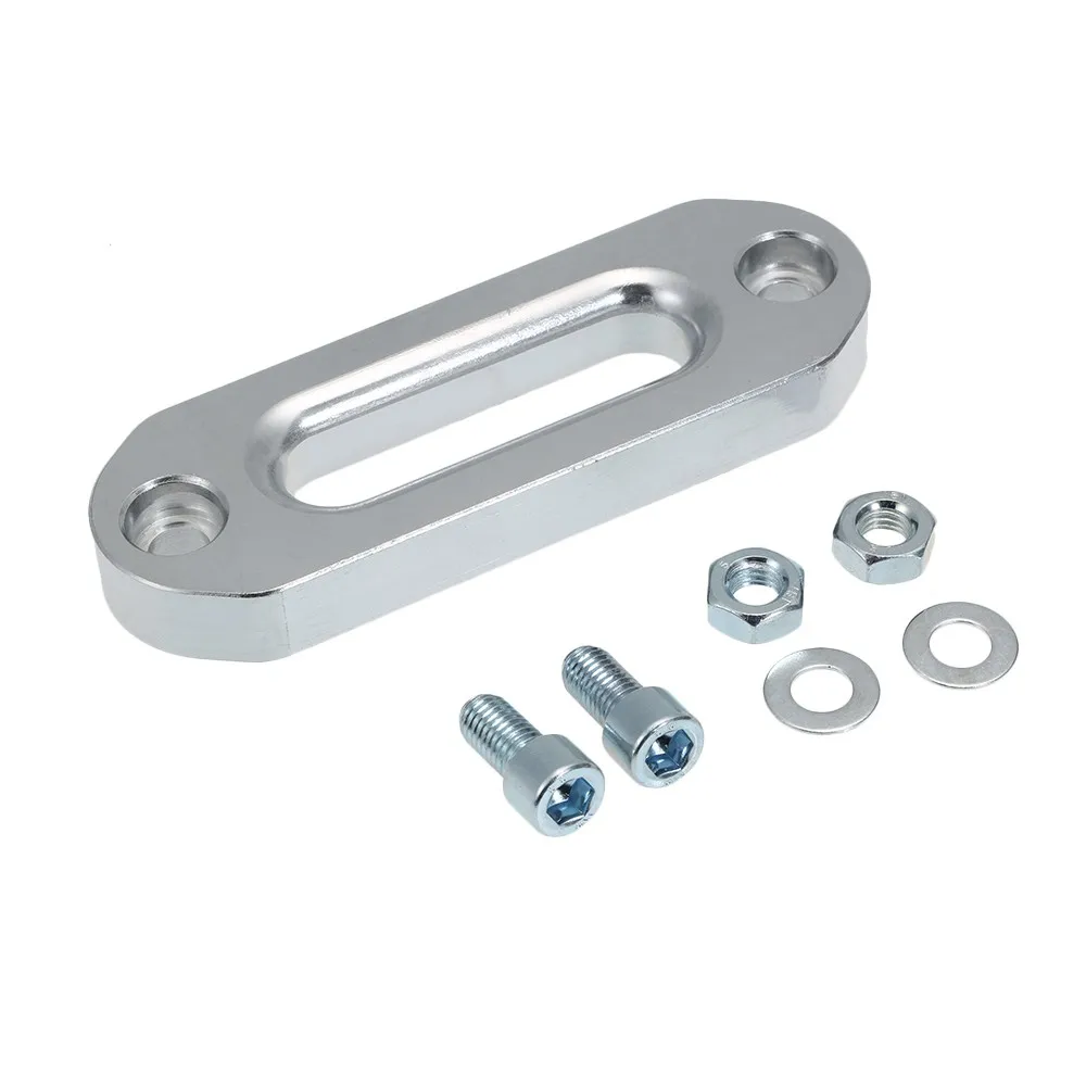 6 &quotалюминий Hawse Fairlead для синтетического троса лебедки 12000lbs ATV UTV Warn