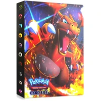 pokemon cards album book cool 240pcs anime game trade card collectors holder binder folder top loaded list toy gift for children