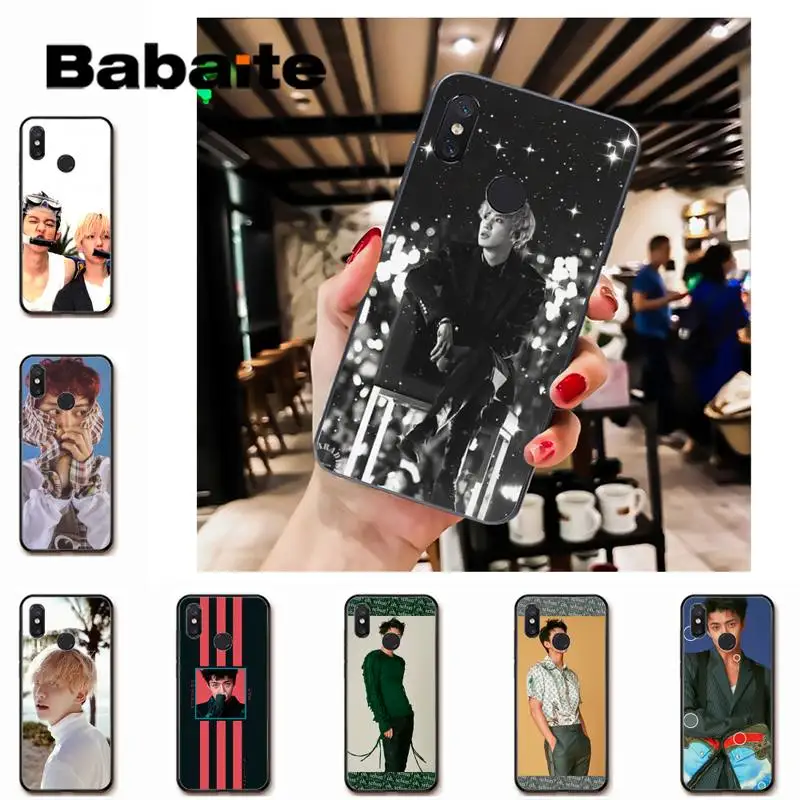 

Babaite SEHUN CHANYEOL EXO Phone Case Cover for Redmi note8Pro note5 note7 note 8t 9 note9s note9pro Xiaomi 5 9t 9 max2