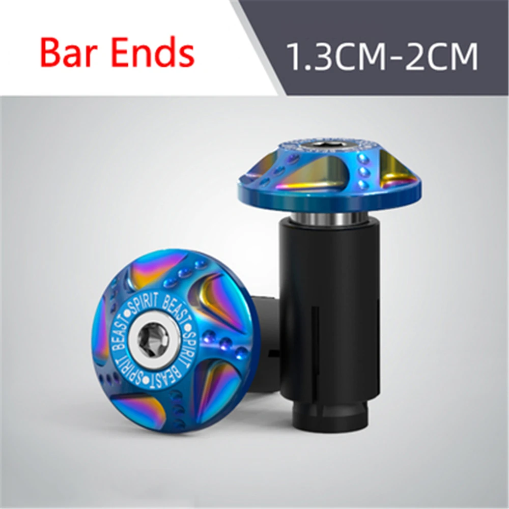 

Наконечники Руля Мотоцикла Spirit Beast, декоративные балансовые наконечники для скутера, алюминиевого сплава, ручки для мотокросса с ЧПУ, након...