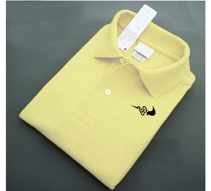 

Summer Men's Pure Color Fashion Printed Polo Shirt Short-sleeved Lapel Polo Shirt, Comfortable and Breathable Sports Polo Shirt