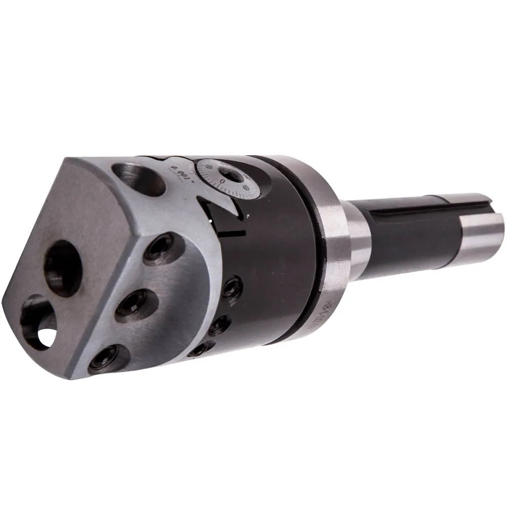 

2" Boring Bar Head R8 Set 9x 1/2'' Shank Carbide Tipped Hole Milling Holder kit