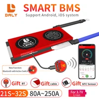 daly high series smart bms 72v 100v 120v 21s 27s 32s 100a 120a 150a 200a with balance support bluetooth app for solar battery