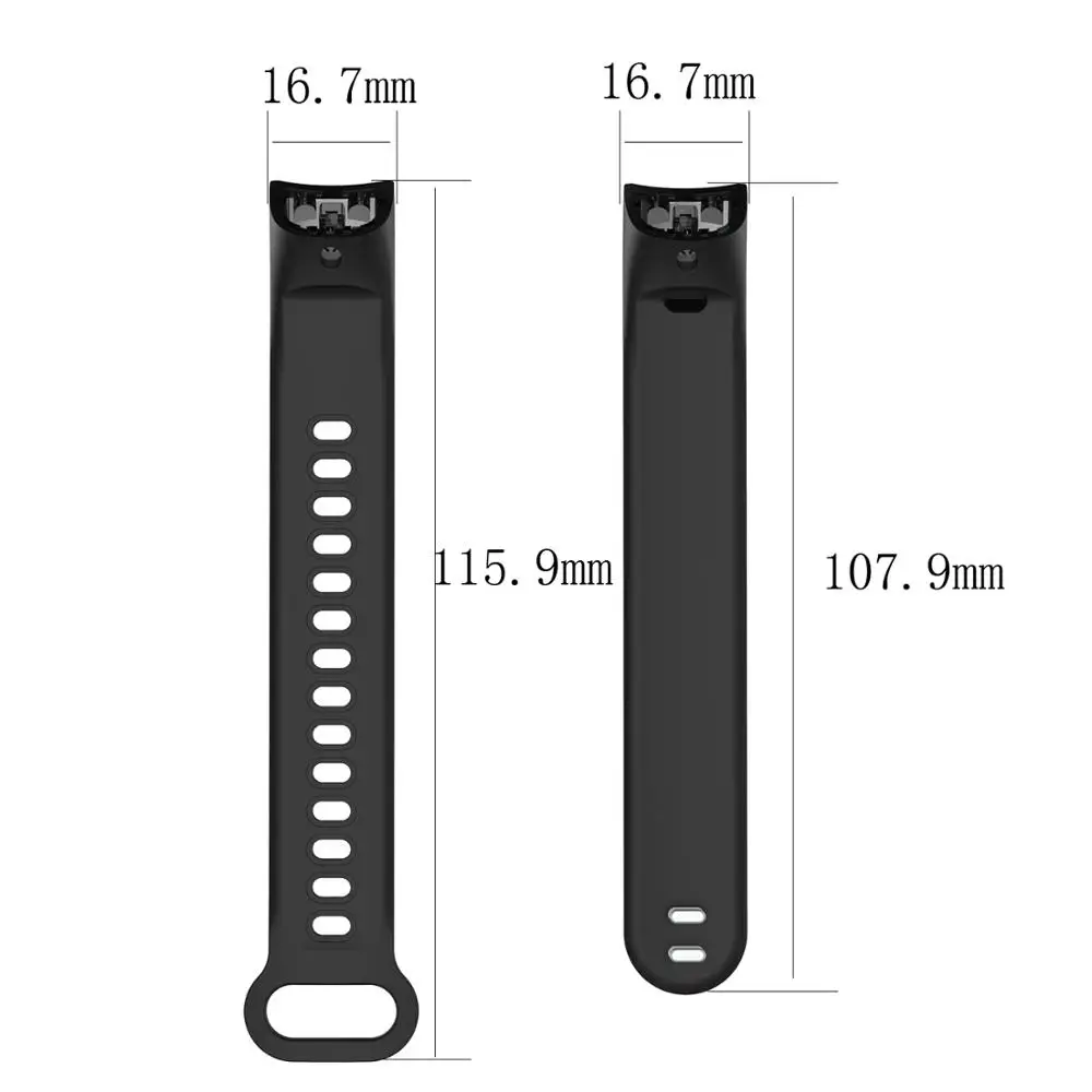 Умный Браслет FIFATA ремешок для Honor Band 3 силиконовый спортивный сменный часов