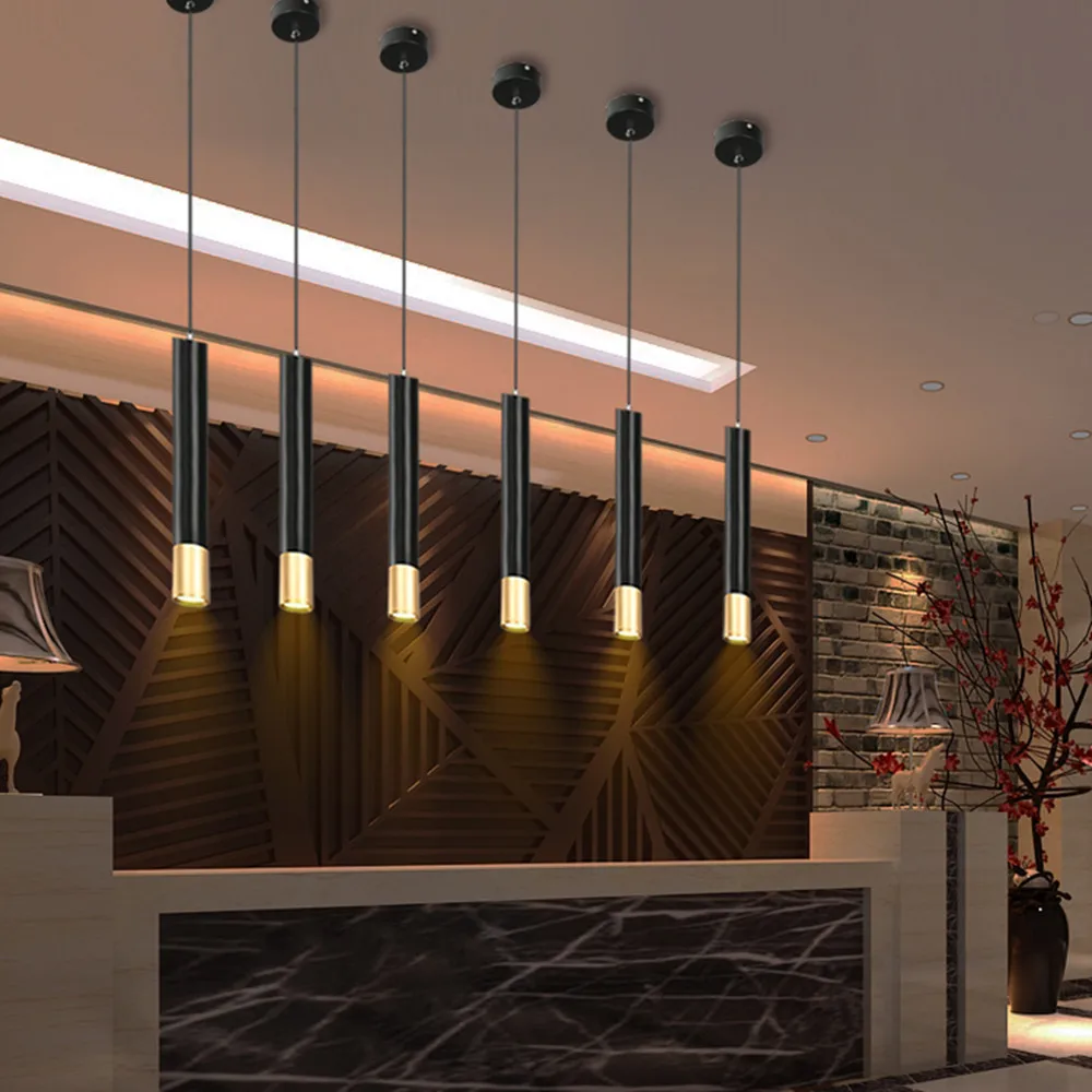 Современный подвесной светильник регулируемая длина освещение для кухни