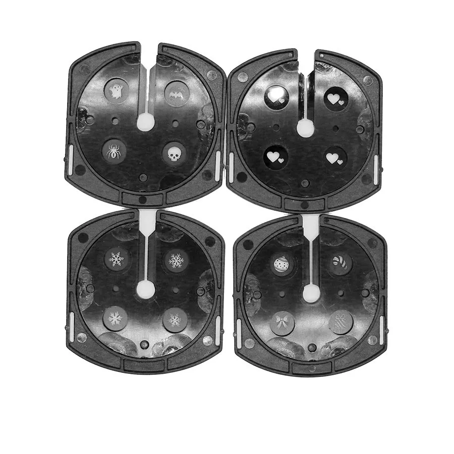 4 шт . слайдеры Рождественский Декор для дома светодиодный светодиодная лампа