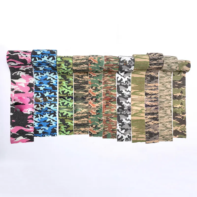 Тактический Камуфляжный эластичный бандаж самоклеящийся охотничий пистолет