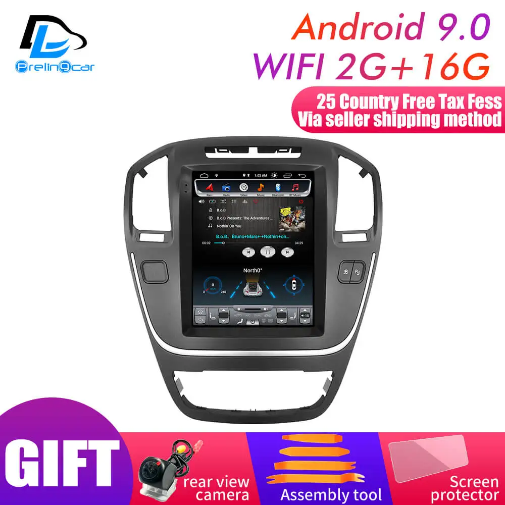 WIFI 2G16G An9.0 Android 9,0 2G ram Автомобильный gps Мультимедиа Стерео радиоплеер для Buick opel insignia 2009-2013 лет навигационная система - Цвет: WIFI 2G16G An9.0