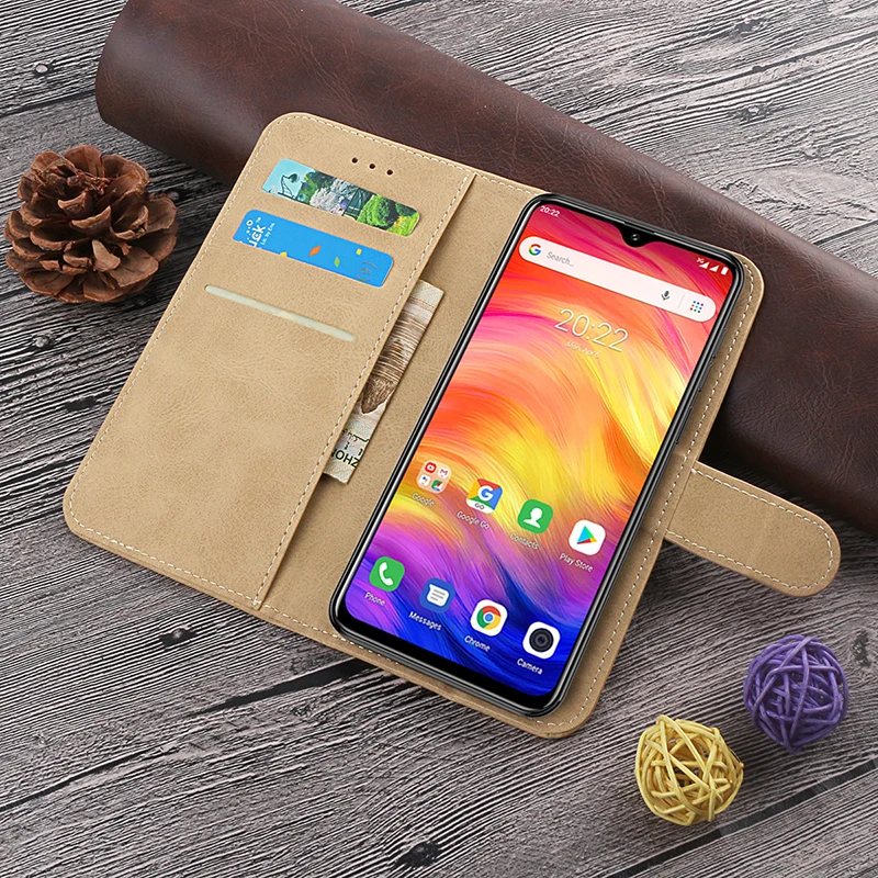 Alesser для Ulefone power 3L кожаный чехол откидная крышка с наклейкой защитный кармашком