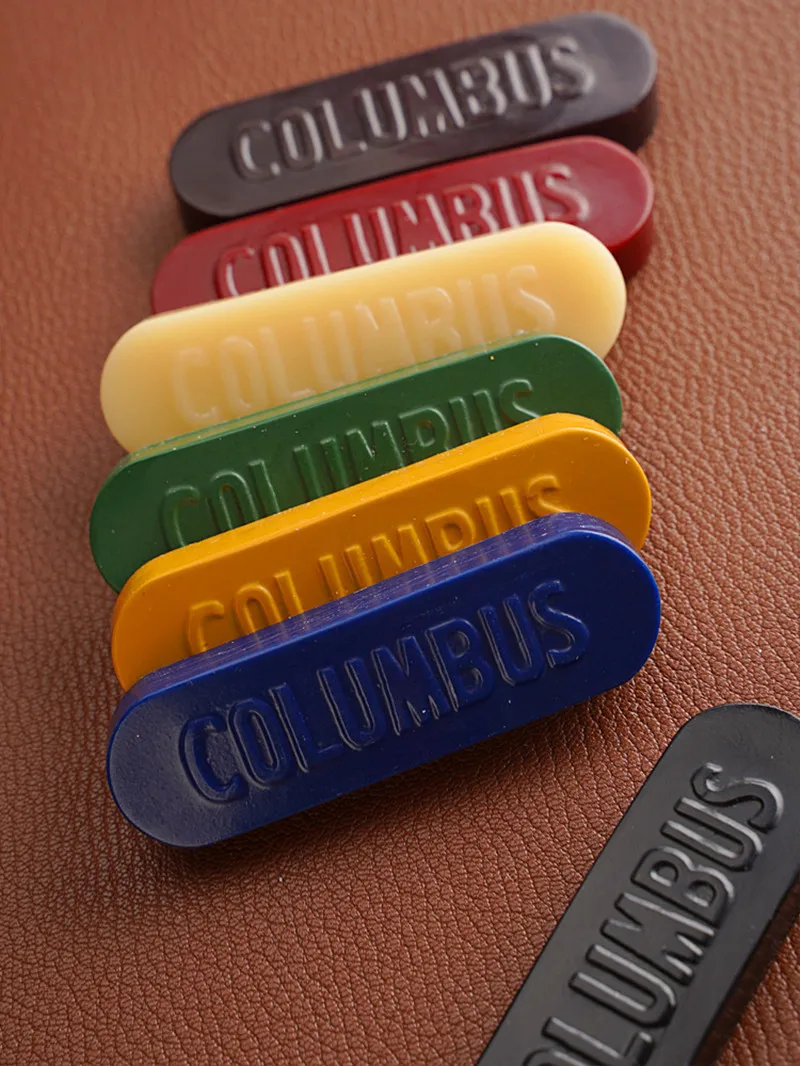 

3PCS Japan COLUMBUS Leather Edging Wax Japanese-made Edging Wax Leather Edge Polishing DIY