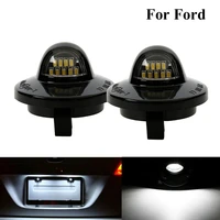 2pcs truck bright led license plate light 6000k white auto lamp car accessories for ford f150 heritage f250 f350 f 150 1990 2014