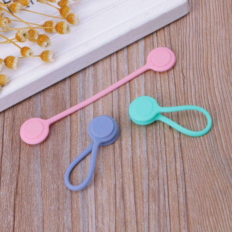 Супер Прочный Магнитный поворотный держатель-органайзер для кабеля |