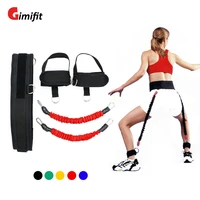 gimifit vertical pull rope jump training skipping resistance bands leg stretch straps basketball tennis running strength tool