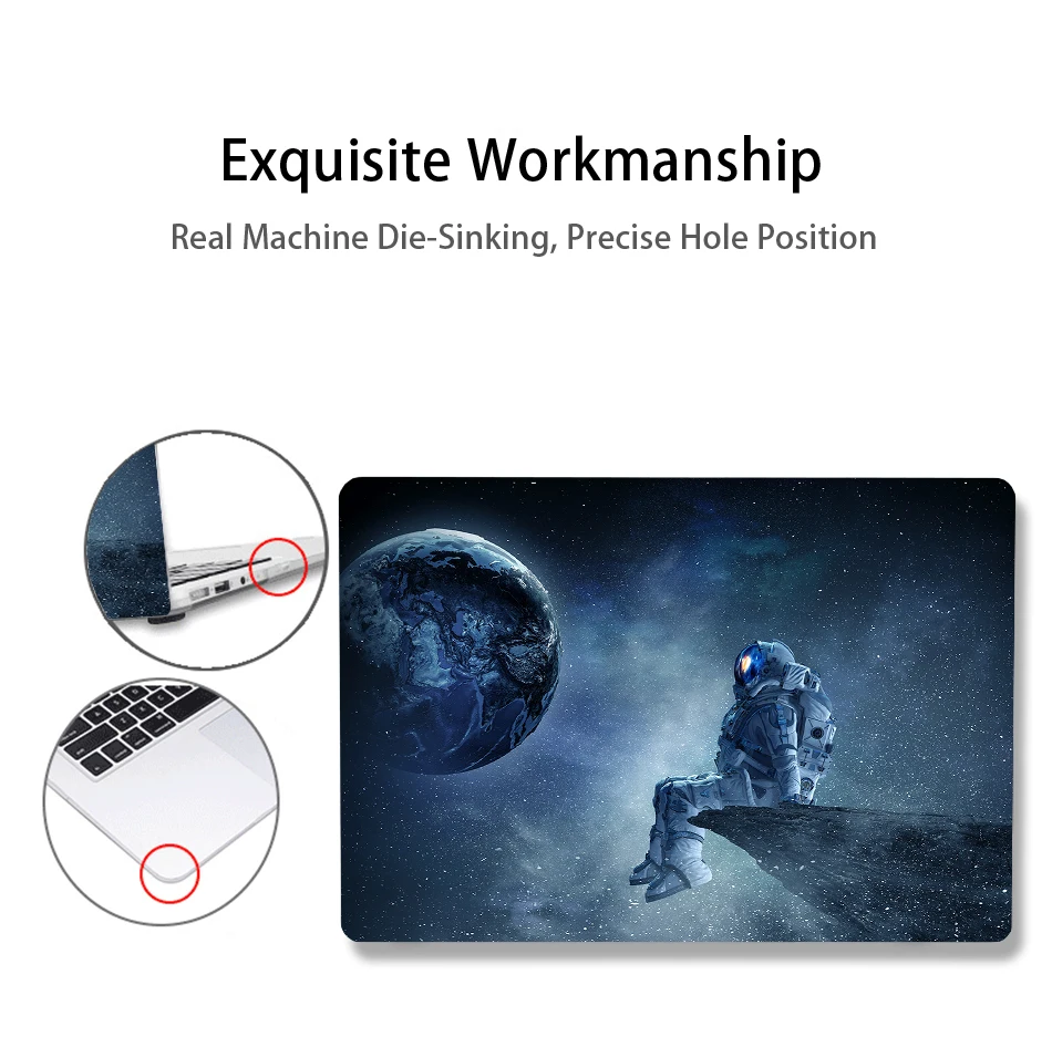 MTT чехол для Macbook Pro 13 15 дюймов с сенсорной панелью астронавт чехол для macbook Air Pro retina 11 12 13,3 15,4 сумка для ноутбука