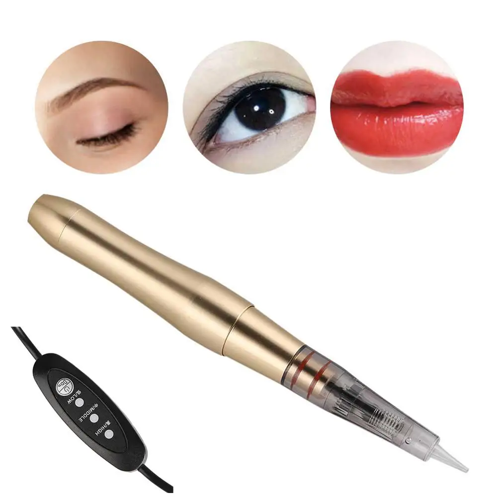 Безболезненная электронная машинка для перманентного макияжа с контроллером