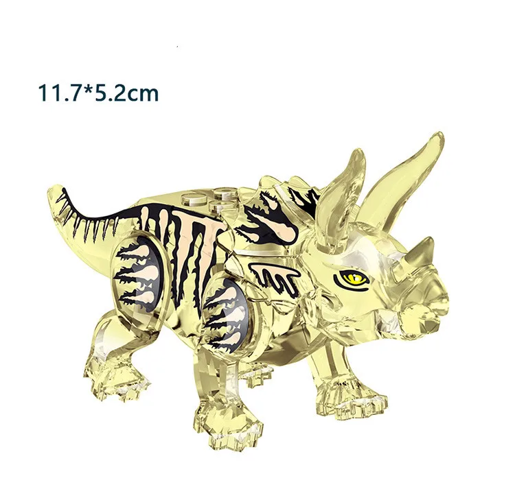 6 шт. мир Юрского парка Раптор динозавры тиранозавр Рекс Indominus Rex Dino фигурки