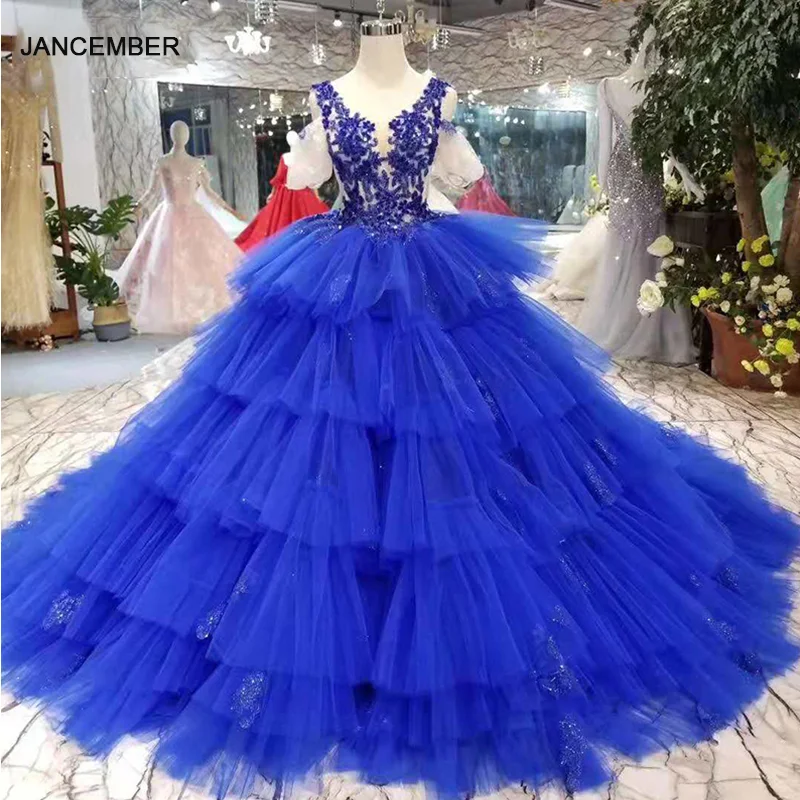 Синее вечернее платье с v образным вырезом без рукавов|Вечерние платья| |