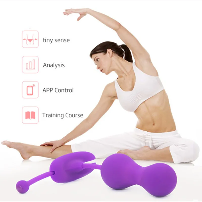 Беспроводной Вибратор Kegel Master Ball с пультом дистанционного управления умный шарик