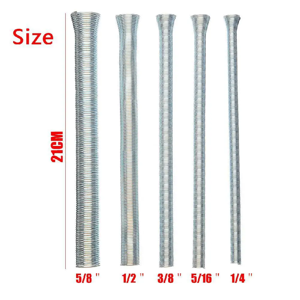 5 шт./компл. пружина трубогиб высокая эластичность алюминиевые трубы гибочные