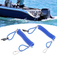 boat motor kill stop switch safety tether lanyard for yamaha outboard engine motor parts blue 9cm boat accessories marine