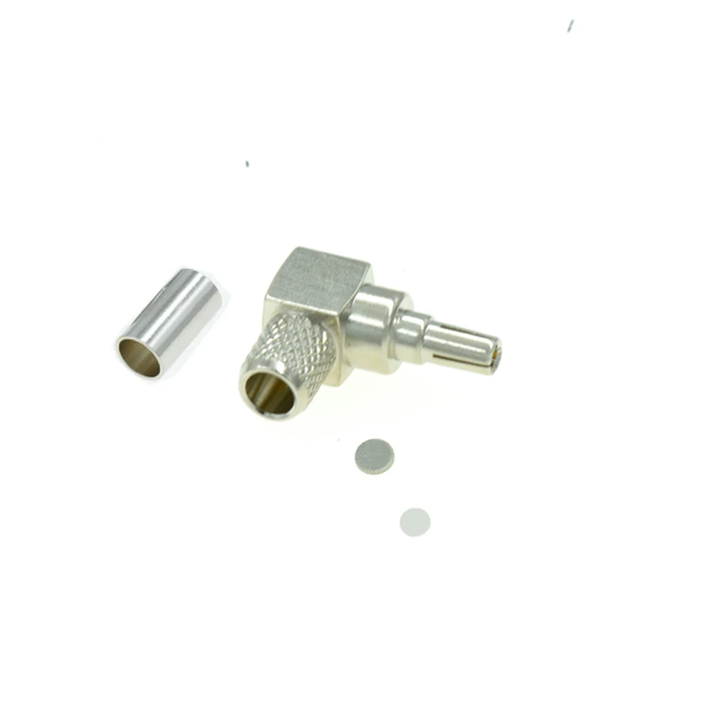 10 шт. CRC9 Штекерный прямоугольный обжимной радиочастотный соединитель для кабеля