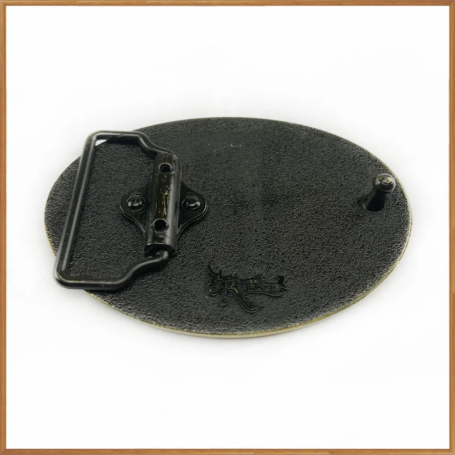 Пряжка коричневого цвета пряжка на ремень с оленем Джинсы подарок FP 02516 2 античная