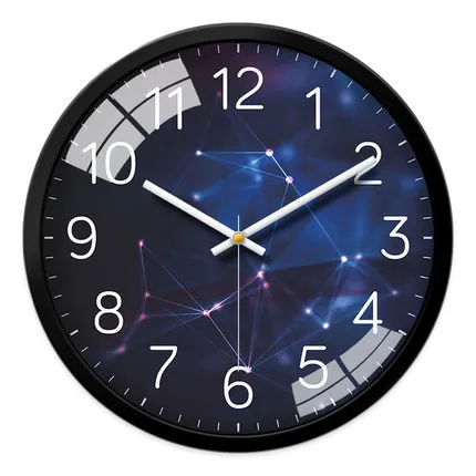 Настенные часы в скандинавском стиле роскошные Цифровые винтажные украшения для