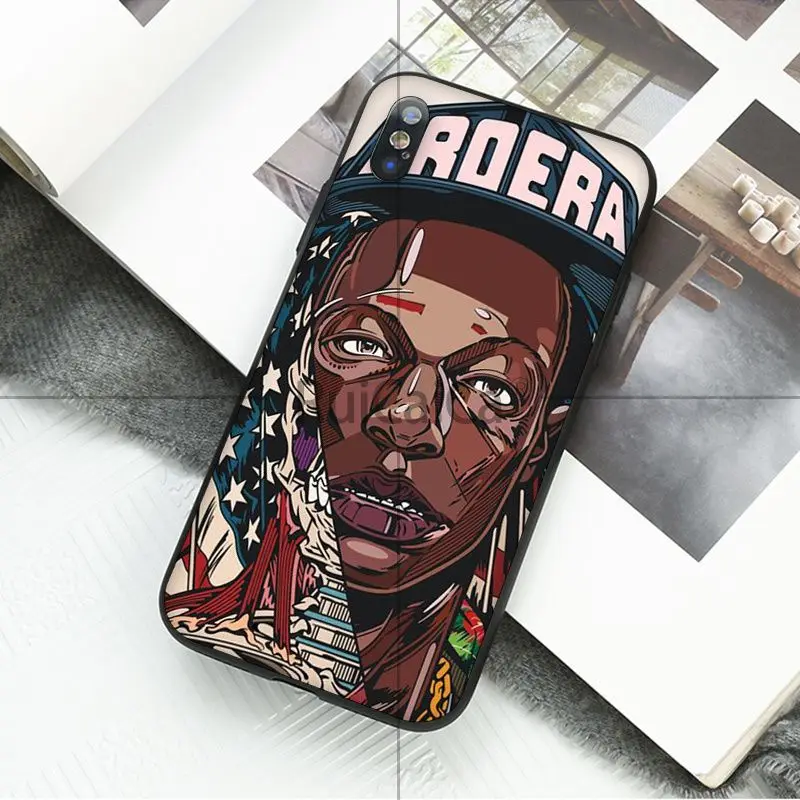 Чехол для телефона Ruicaica personity art rapper с цветной татуировкой Apple iPhone 8 7 6 6S Plus X XS MAX 5 5S SE