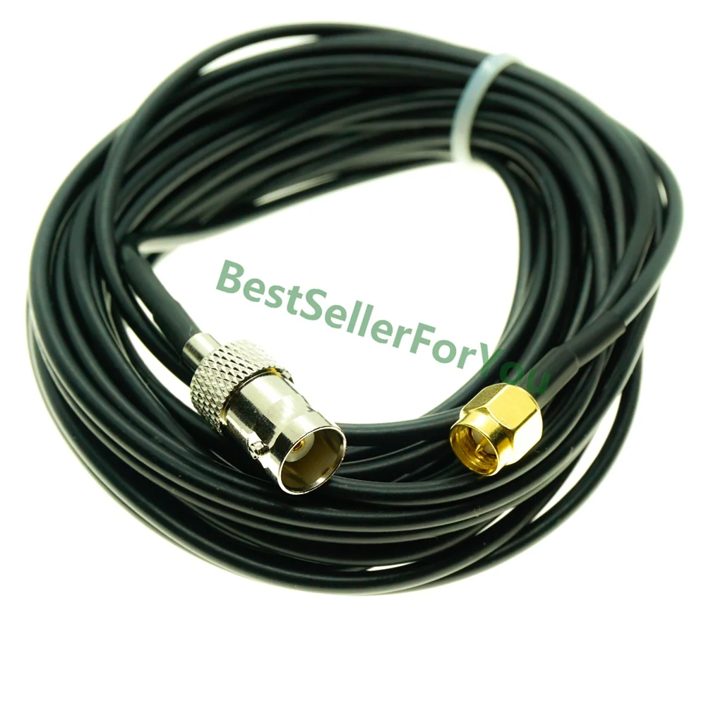 

Extension cable SMA Male to BNC Female 50-Ohm RG174 RF Cable