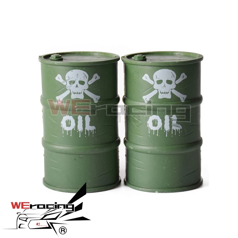 Военный Пластиковый масляный барабан инструмент для 1/10 RC Rock Crawler Axial SCX10 90047 TAMIYA CC01