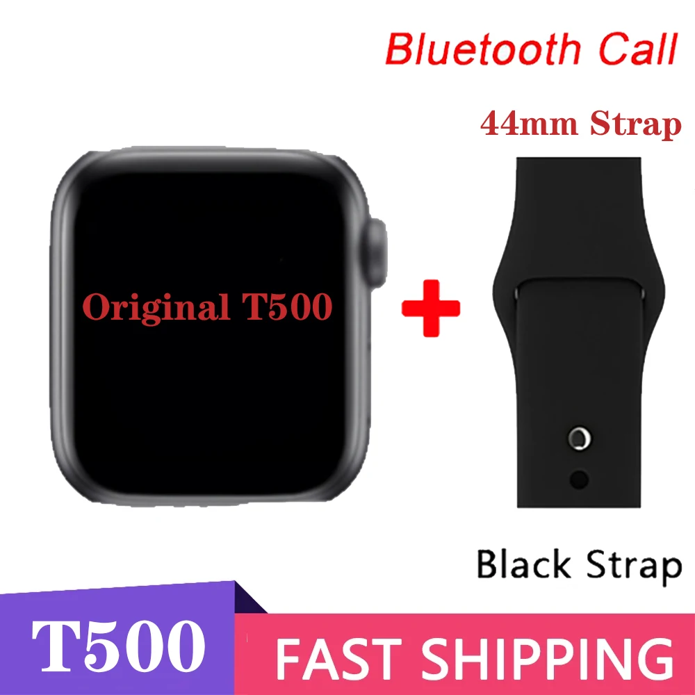 

T500 Smart Watch Men Women 1.54 Full Touch Screen Bluetooth Call Waterproof Heart Rate Smartwatch For Android IOS PK W34 X6 W26