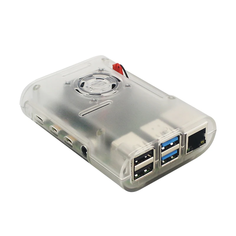 Новый прозрачный корпус Raspberry Pi 4 из АБС-пластика черный корпуса совместимый