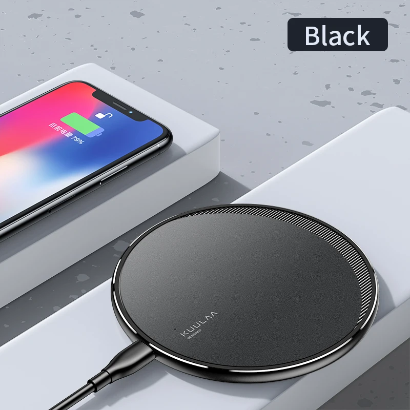 

Wireless Charger For iPhone 11 Pro 8 X XR XS Max 10W Fast Wireless Charging for Samsung S10 S9 S8 USB Charger Pad