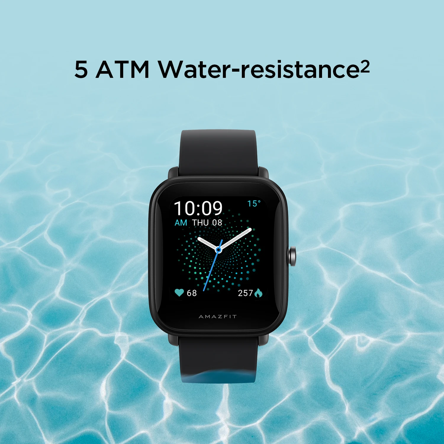 Смарт-часы Amazfit Bip U Pro водонепроницаемые умные часы с цветным экраном 60 +