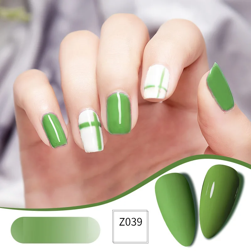 

10ml Color Retention Removable Nail Polish Environmentally Friendly Materials DIY UV Led Gel Varnish Art Decorations