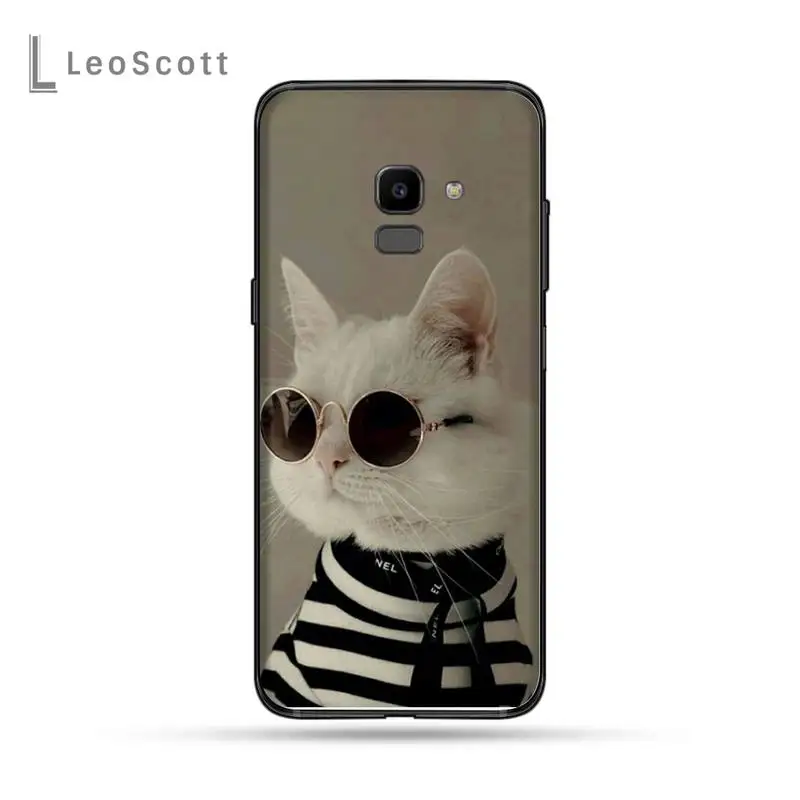 

Cute kitten beautiful Phone Case For Samsung Galaxy J2 J4 J5 J6 J7 J8 2016 2017 2018 Prime Pro plus Neo duo