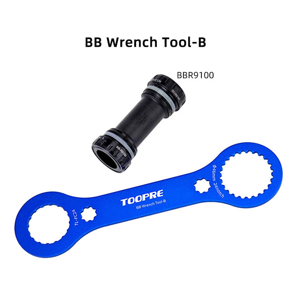 

Installation Tool Remover for BB51/BB52/BB70/BB71/RS500/MT500/GXP/IXF/BBR60 Wrench Bottom Bracket Tool 44mm 46mm 16 24 Notch