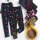 Штаны детские осенне-зимние, плотные, теплые, штаны с рисунком на тему любовь