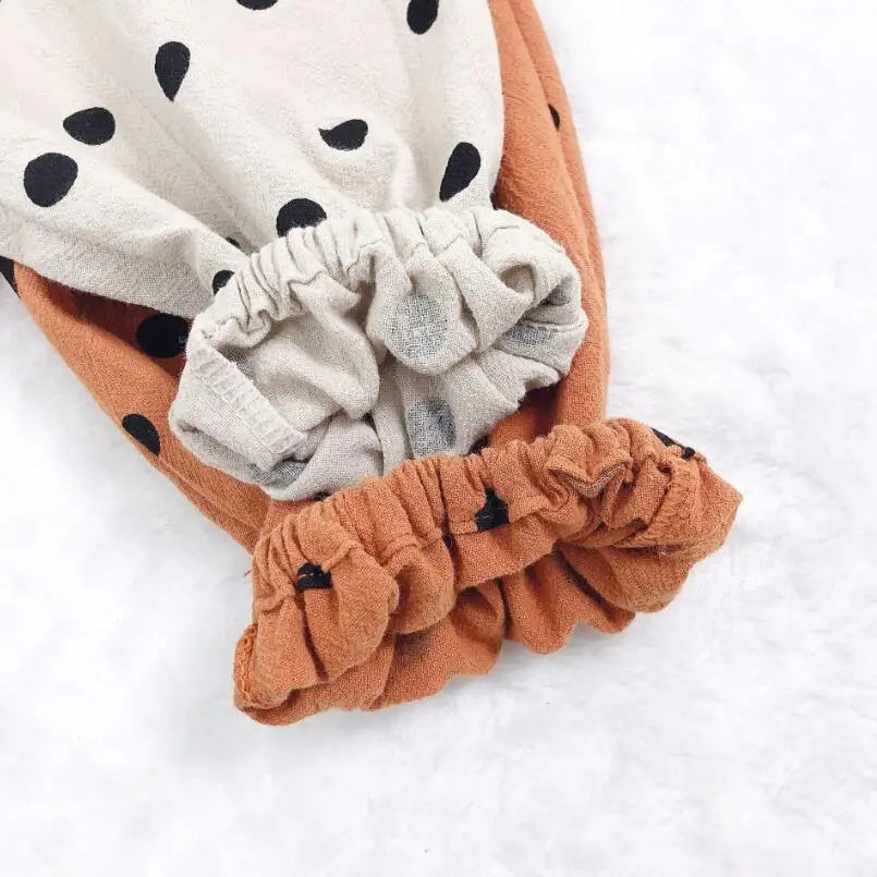 Весна лето 2020 штаны для мальчиков детские в горошек с комаров универсальная