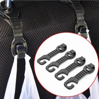 2pcslot universal plastic auto car truck shopping bag holder seat hook hanger top quality auto fastener clip