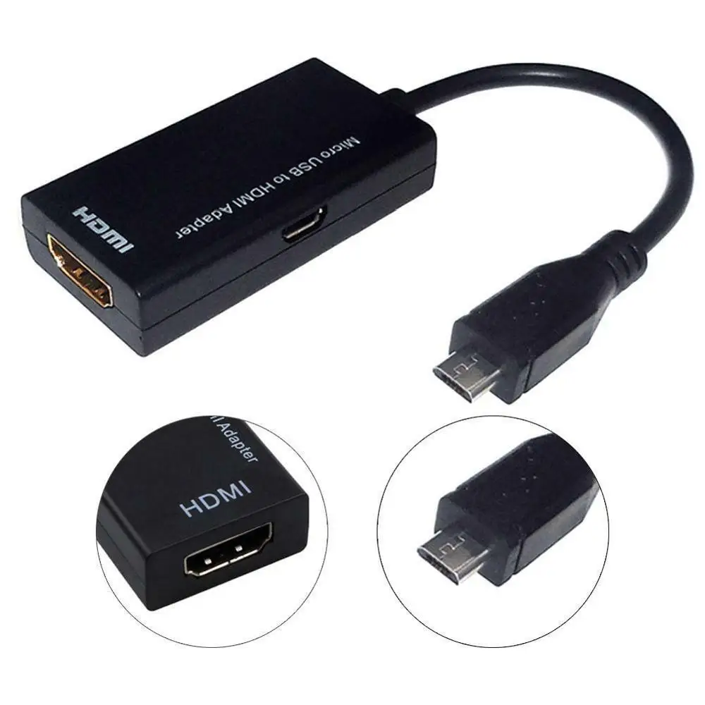 5 pin Micro USB MHL к HDMI HD TV адаптер кабель для мобильного телефона DT|Кабели USB| |