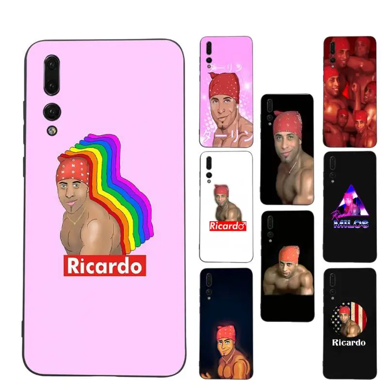 

Ricardo Milos Phone Case Soft Silicone Case For Huawei p 30lite p30 20pro p40lite P30 Capa