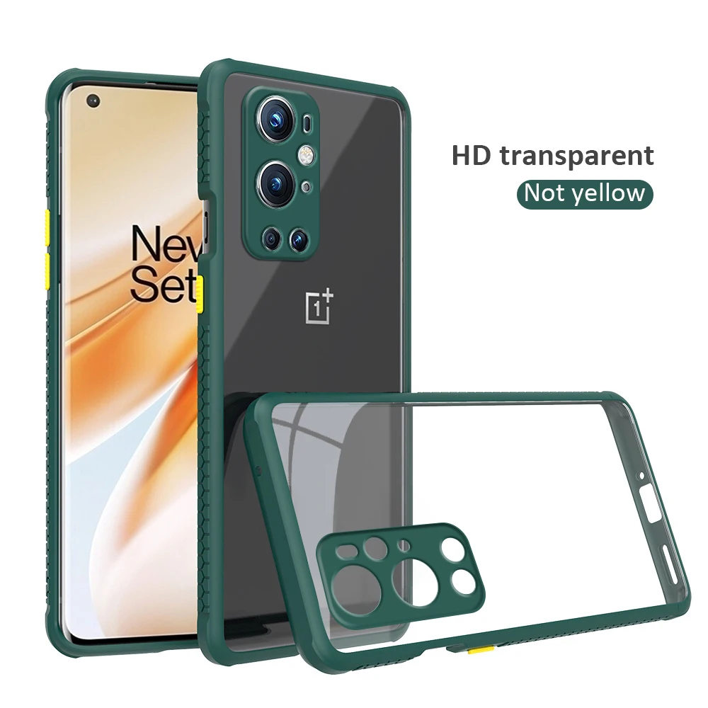 lovecom shockproof armor clear case for oneplus 9 pro 8 8t 9r phone case for oneplus nord lens protection bumper soft back cover free global shipping