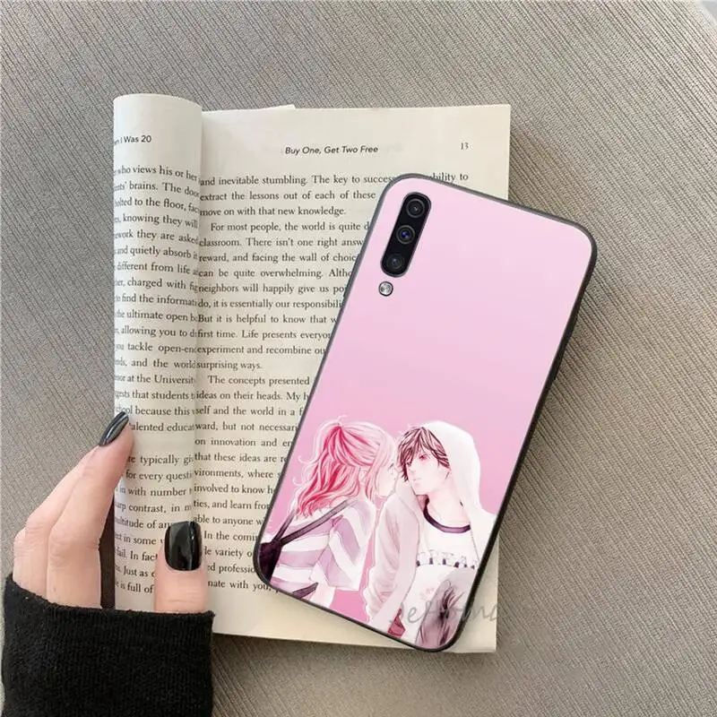 

Ao Haru Ride Love lovely Phone Case For Samsung galaxy S note 7 8 9 10 20 fe edge A 6 10 20 30 50 51 70 lite plus Soft Funda