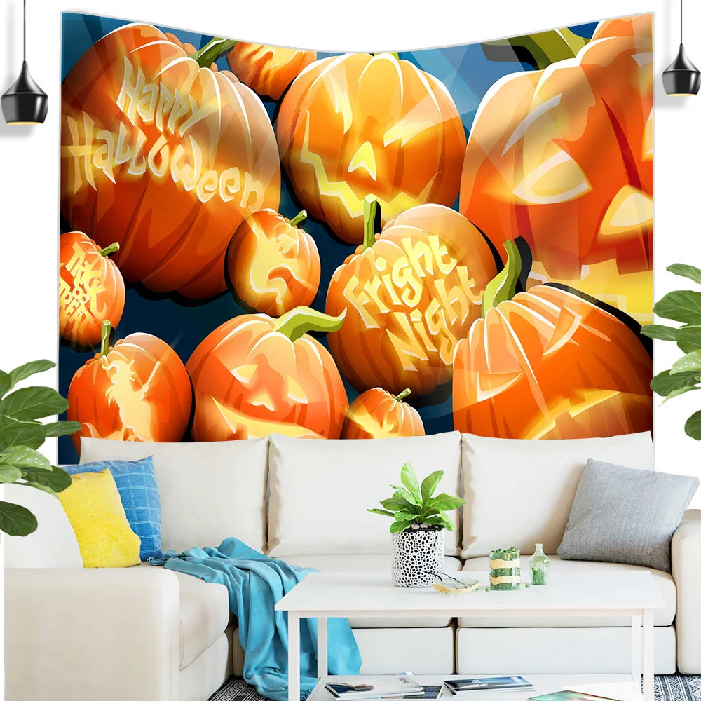 Тематический фон на Хэллоуин мультяшный Настенный декор для комнаты спальни