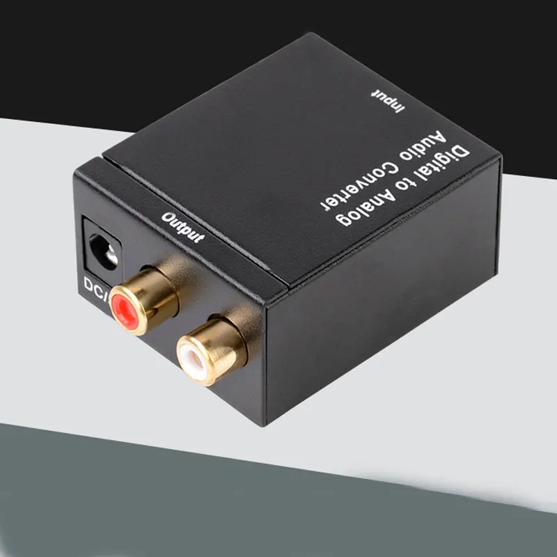 Цифро аналоговый преобразователь цифро оптический коаксиальный к RCA R/L аудио
