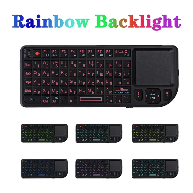 kebidumei High Quality 2.4G RF Wireless Keyboard 3 In 1 New Keyboard With Touchpad Mouse For PC Notebook Smart TV Box 5