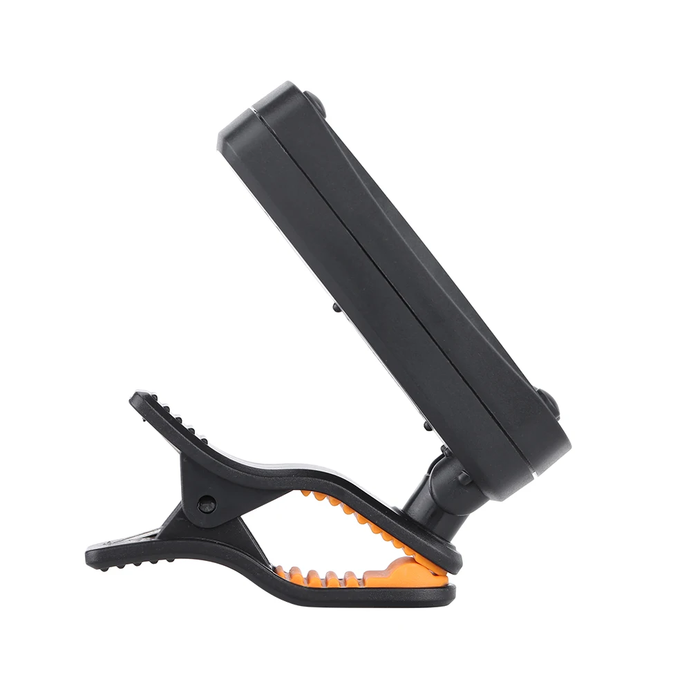 MT83W Clip-on цифровой гитарный тюнер с ЖК-дисплей Дисплей для бас-гитары скрипки Альты