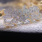 Ожерелье KristenCo XOXO с именем на заказ, ожерелье с именем на заказ, ожерелье XOXO на заказ, подарок для женщин