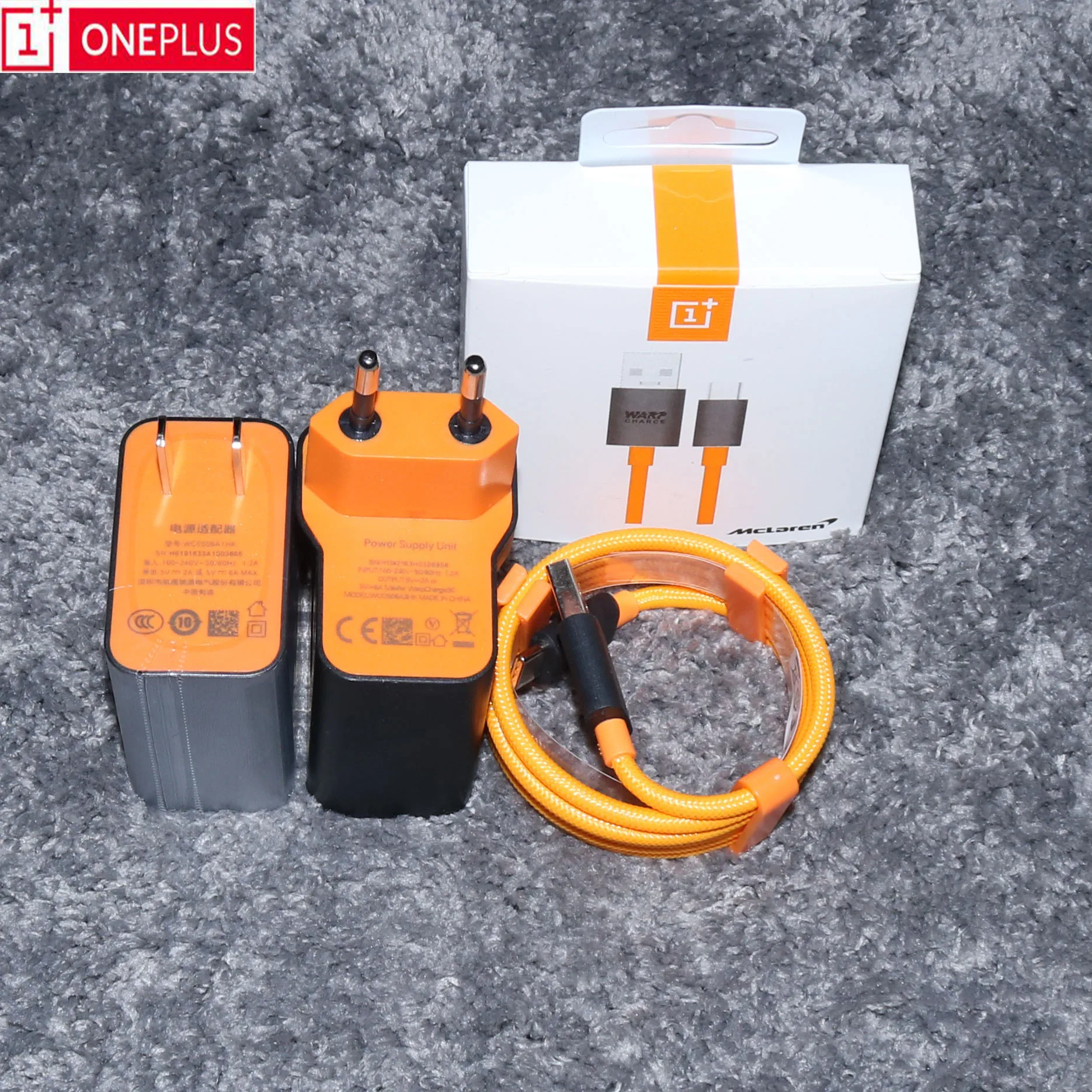 Оригинальное зарядное устройство Oneplus 30 Вт 7t pro Mclaren Warp с USB портом адаптер питания